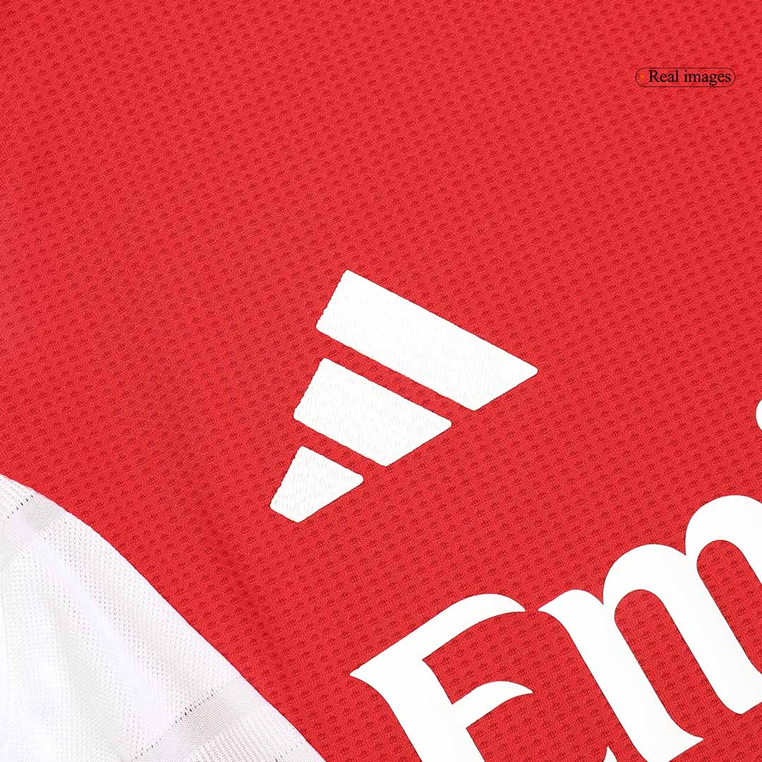SALIBA #2 Arsenal Home Soccer Jersey 2024/25 Player Version - Image 4