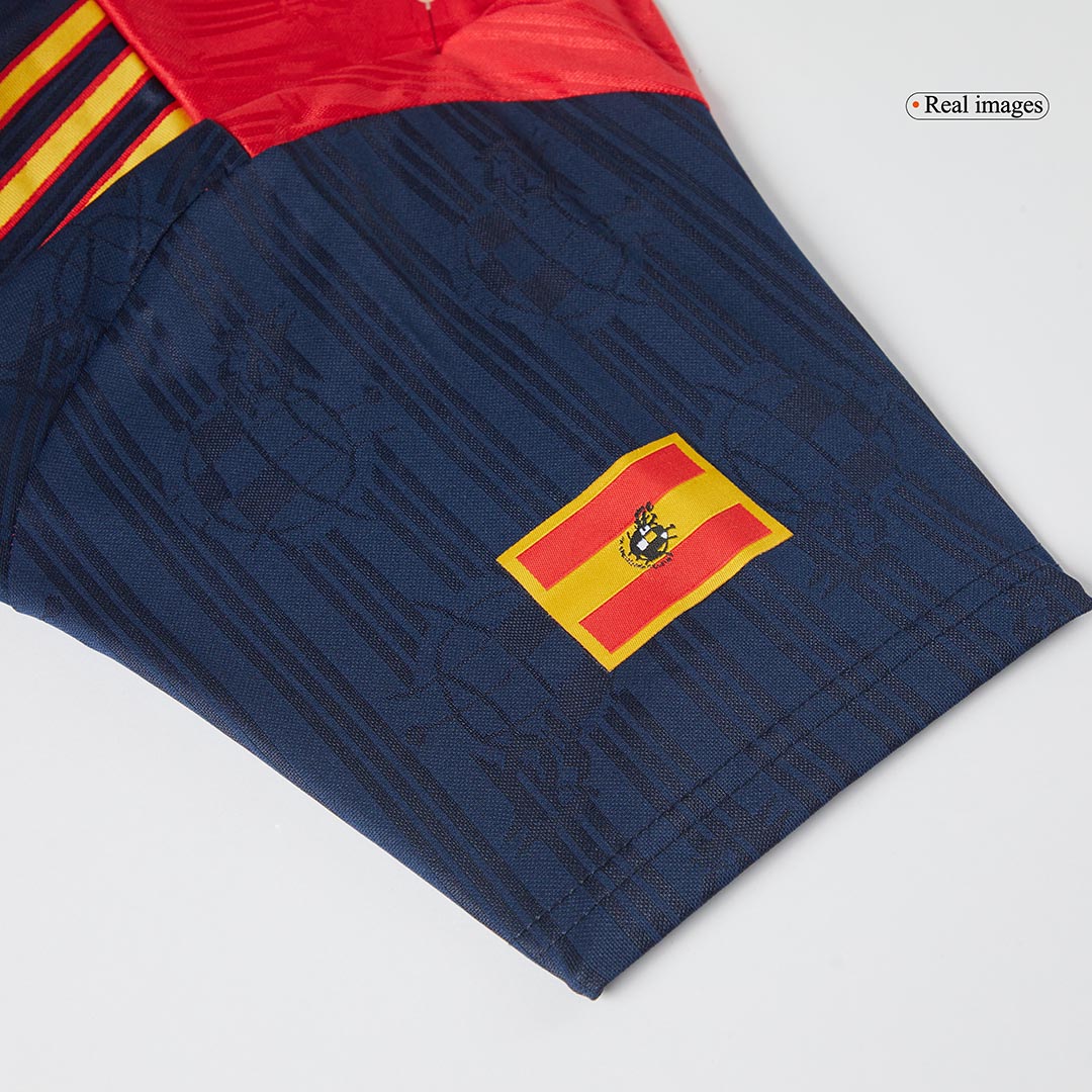 Retro 1996 Spain Home Soccer Jersey - Image 12