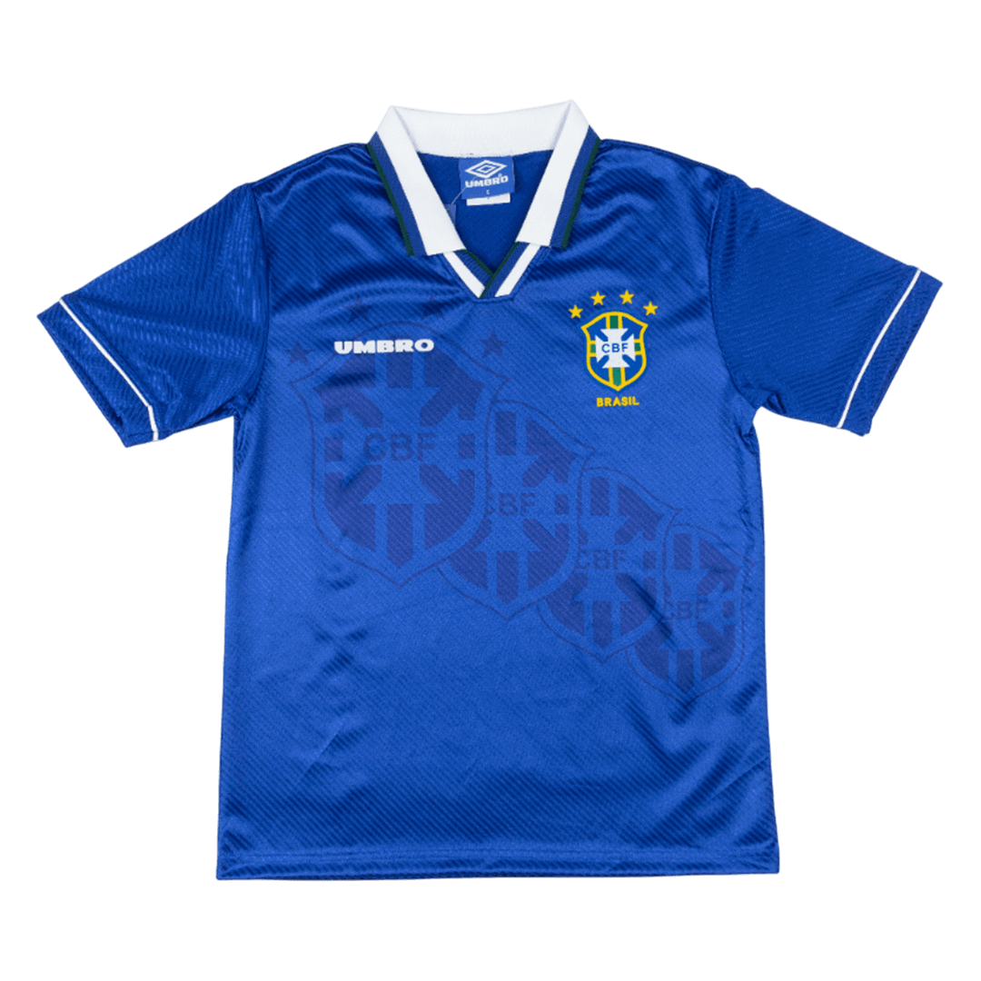 Retro 94/96 Brazil Away Soccer Jersey - Image 3
