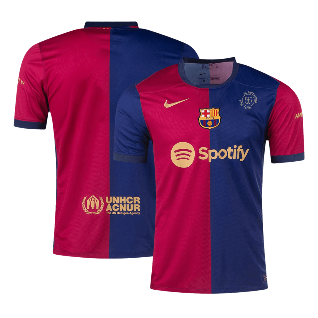 Barcelona Home Soccer Jersey 2024/25 -125th Anniversary - Image 3