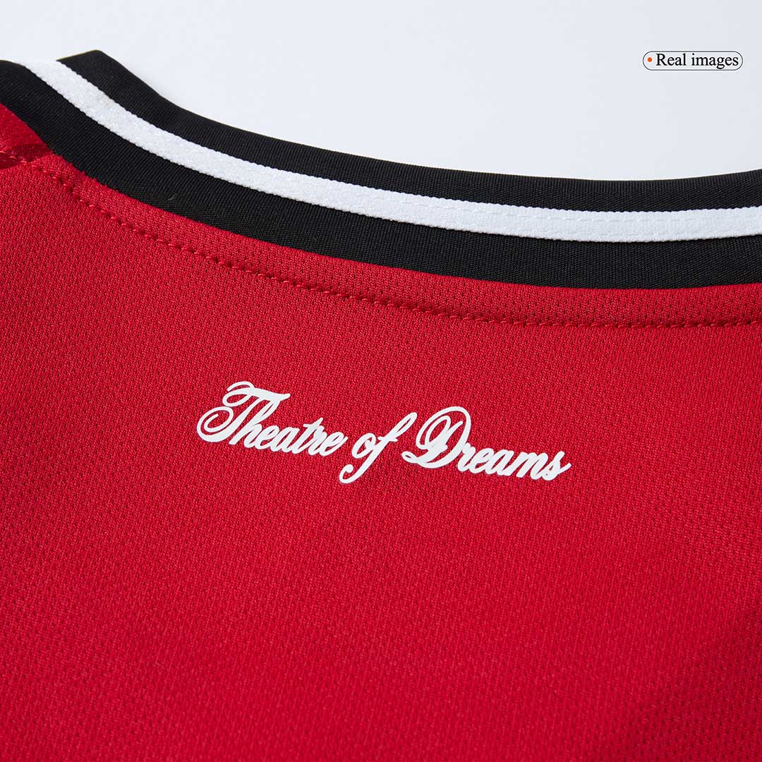 Manchester United Home Long Sleeve Soccer Jersey 2025/26 - Image 13