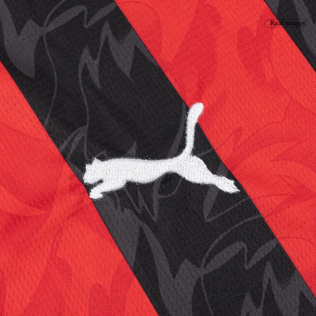 AC Milan Home Long Sleeve Soccer Jersey 2025/26 - Image 7