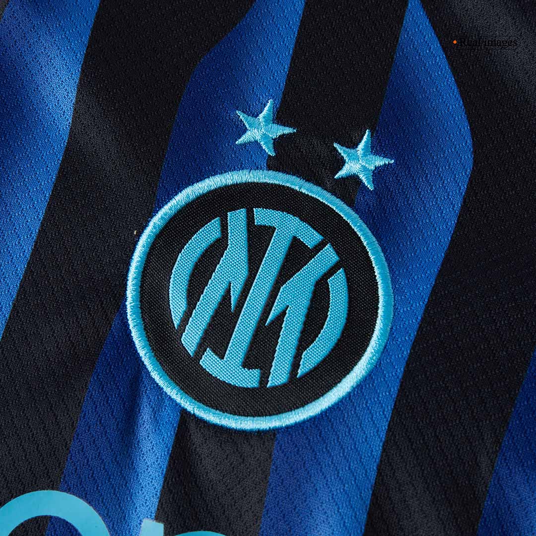 Kid's Inter Milan Home Soccer Jersey Kit(Jersey+Shorts+Socks) 2025/26 - Image 8