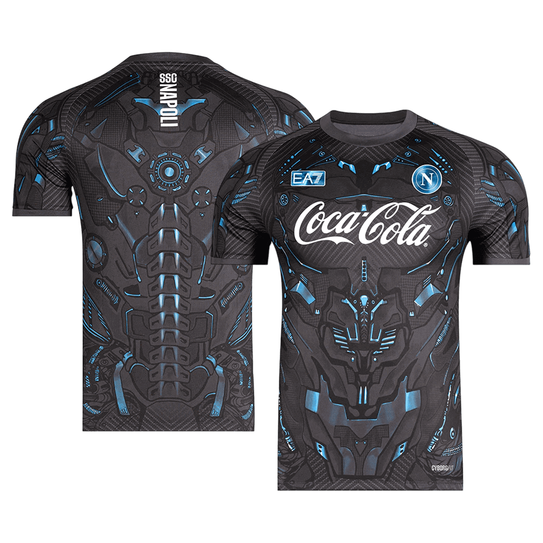 Napoli Pre-Match Soccer Jersey 2025/26 - Image 3