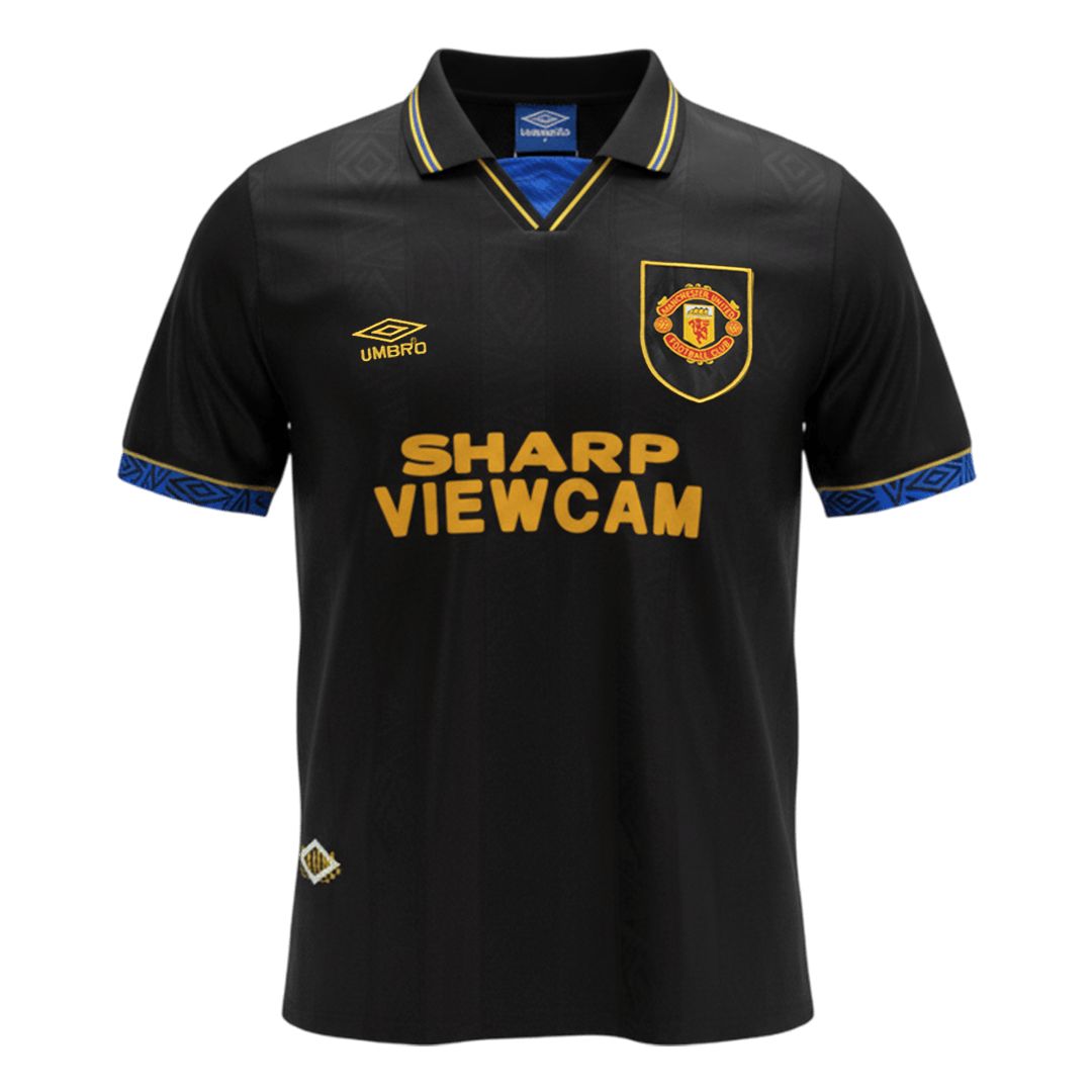 Retro 1993/94 Manchester United Away Soccer Jersey - Image 4