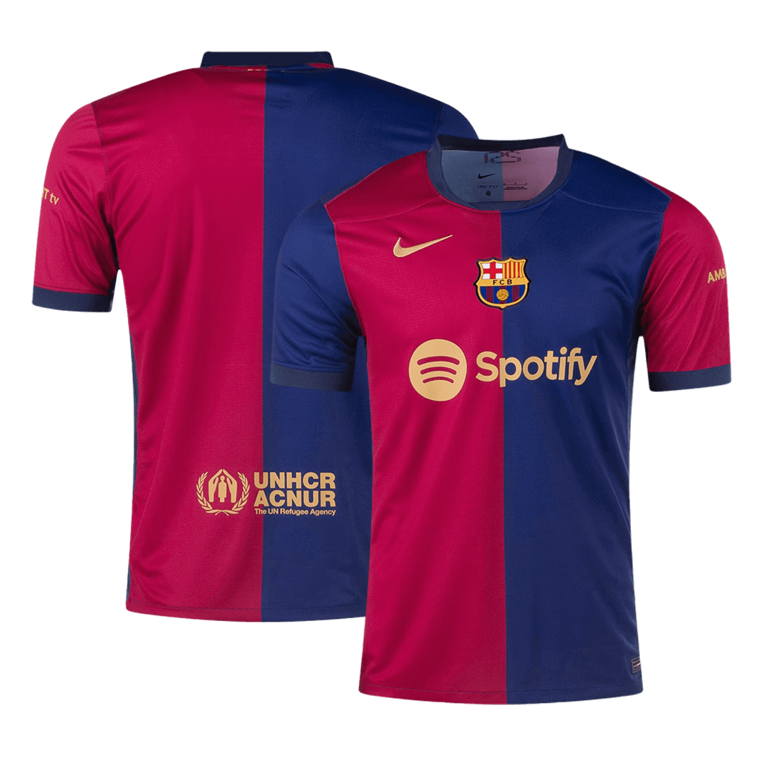 Barcelona Home Soccer Jersey 2024/25 - Image 3