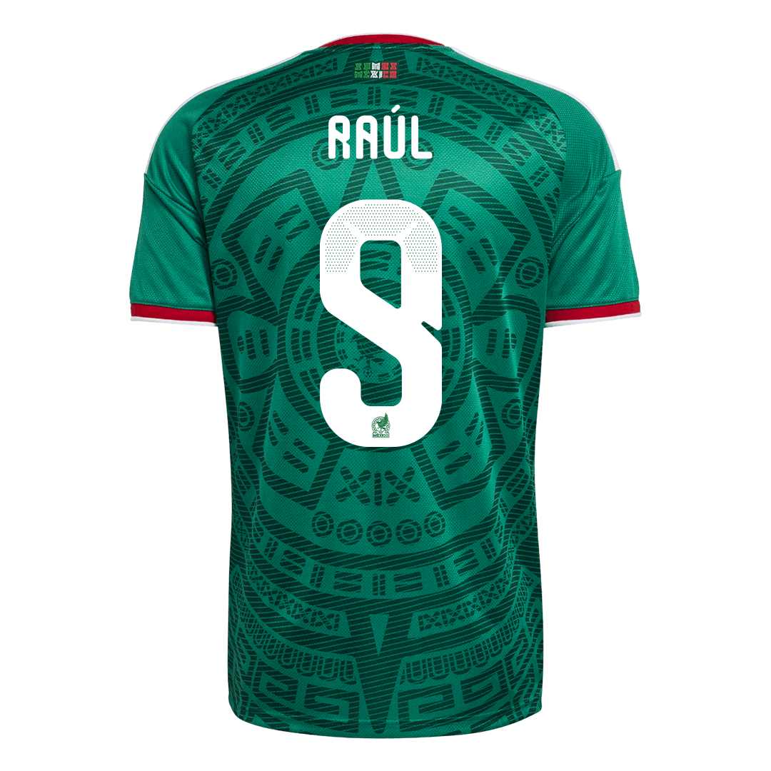 Raúl #9 Mexico Home Soccer Jersey 2026 - Image 3