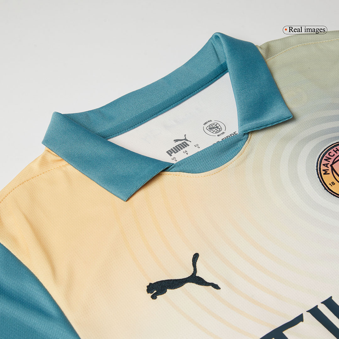 HAALAND #9 Manchester City Fourth Away Soccer Jersey 2024/25 - Image 2