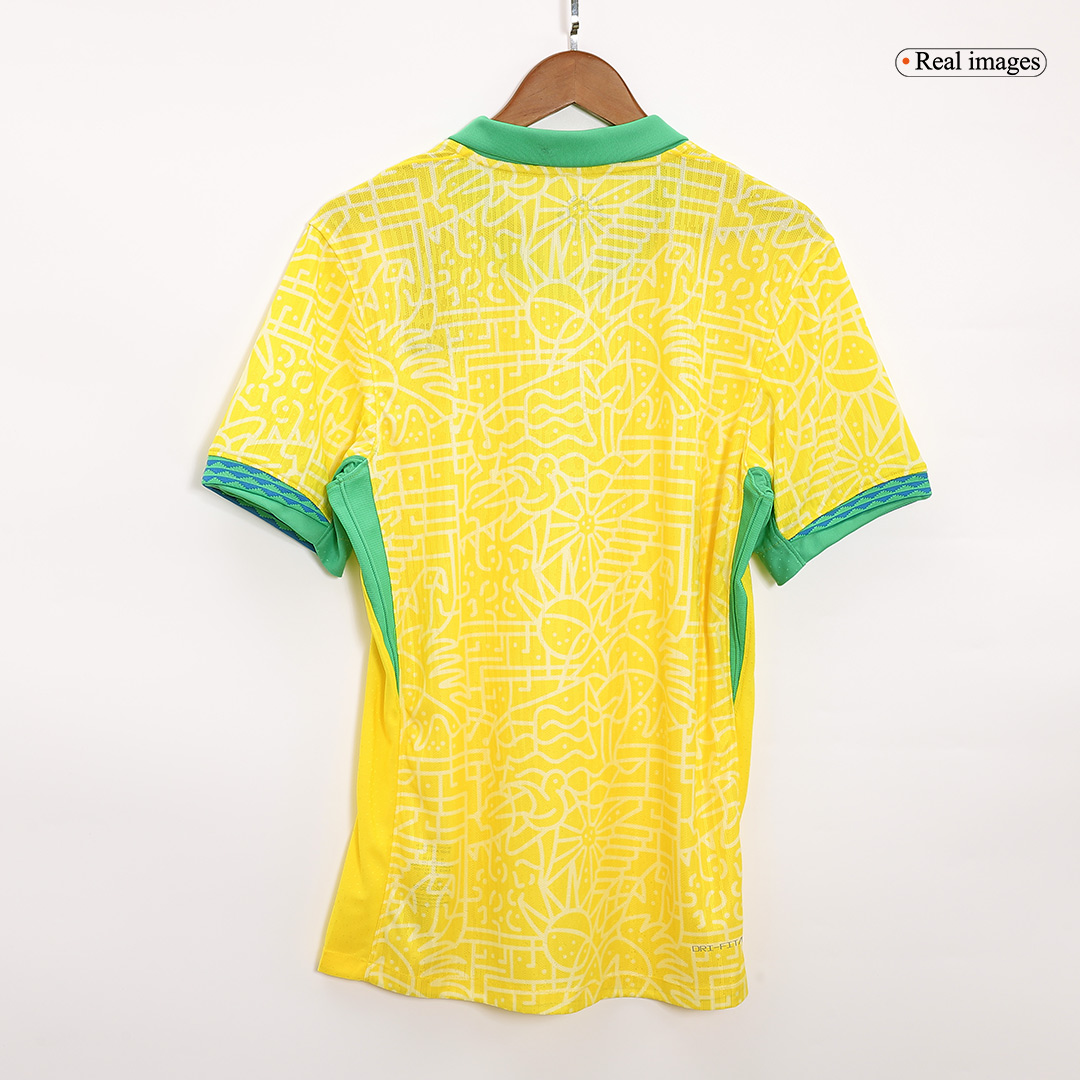Authentic Brazil Home Soccer Jersey Copa America 2024 - Image 6