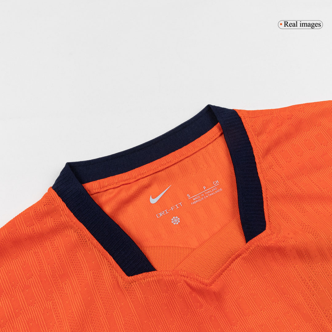 VIRGIL #4 Netherlands Home Soccer Jersey 2026 Player Version - Image 5