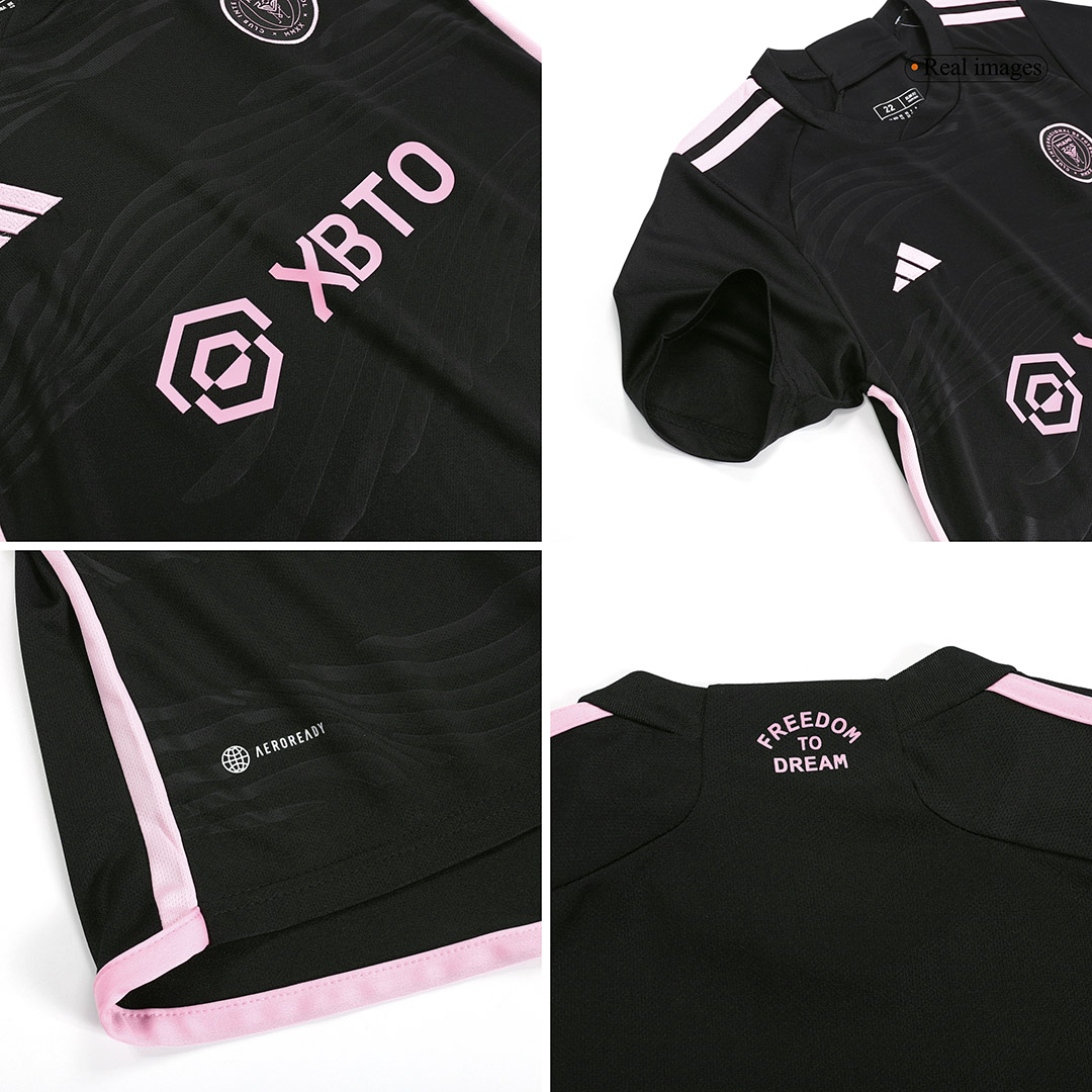 Kid's Inter Miami CF Away Soccer Jersey Kit(Jersey+Shorts+Socks) 2023/24 - Image 11