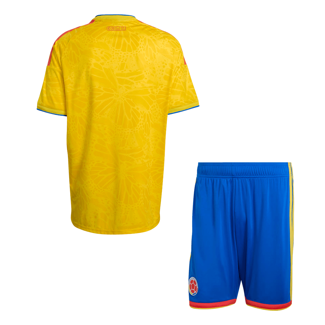 Colombia Home Soccer Jersey Kit(Jersey+Shorts) 2026 - Image 2