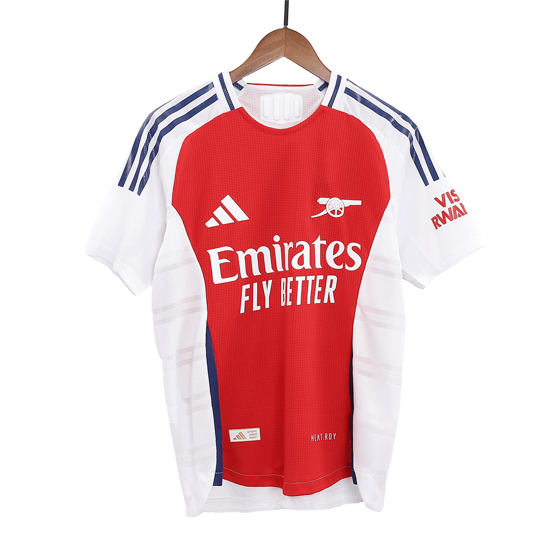 RICE #41 Arsenal Home Soccer Jersey 2024/25 Player Version - Image 4