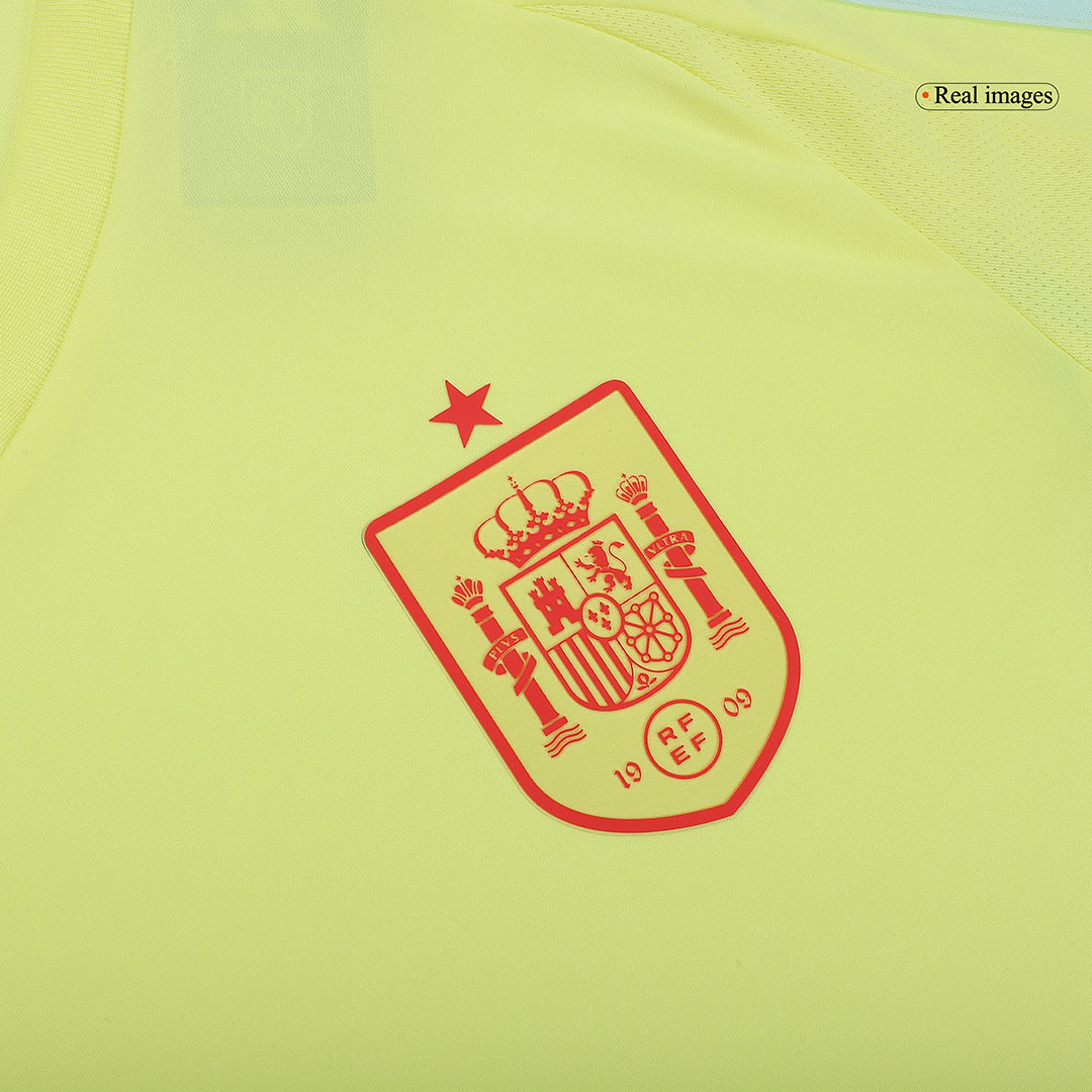 Spain Away Soccer Jersey Euro 2024 - Image 7