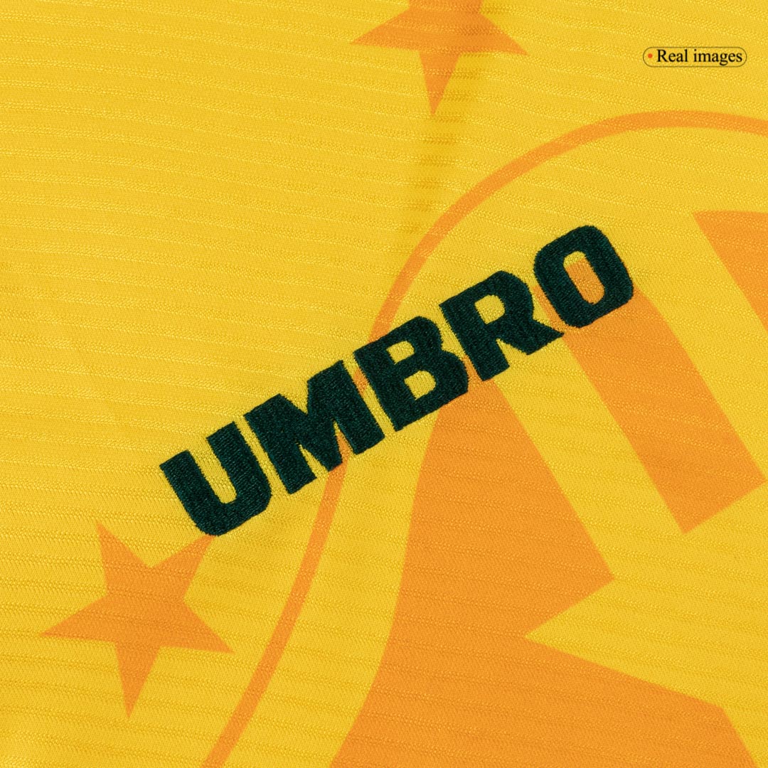 Retro 1994 Brazil Home Soccer Jersey - Image 7