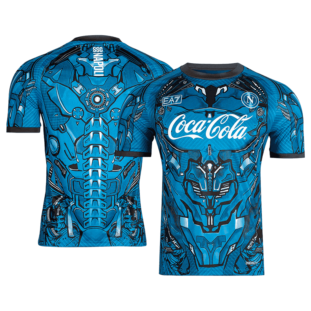 Napoli Pre-Match Soccer Jersey 2025/26 - Image 3