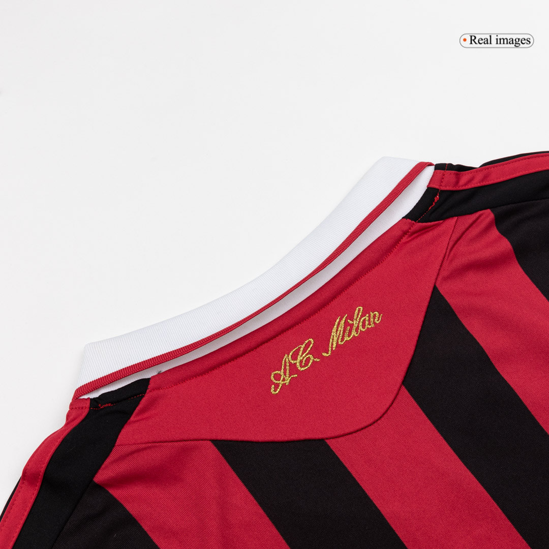 Retro 2009/10 AC Milan Home Soccer Jersey - Image 10