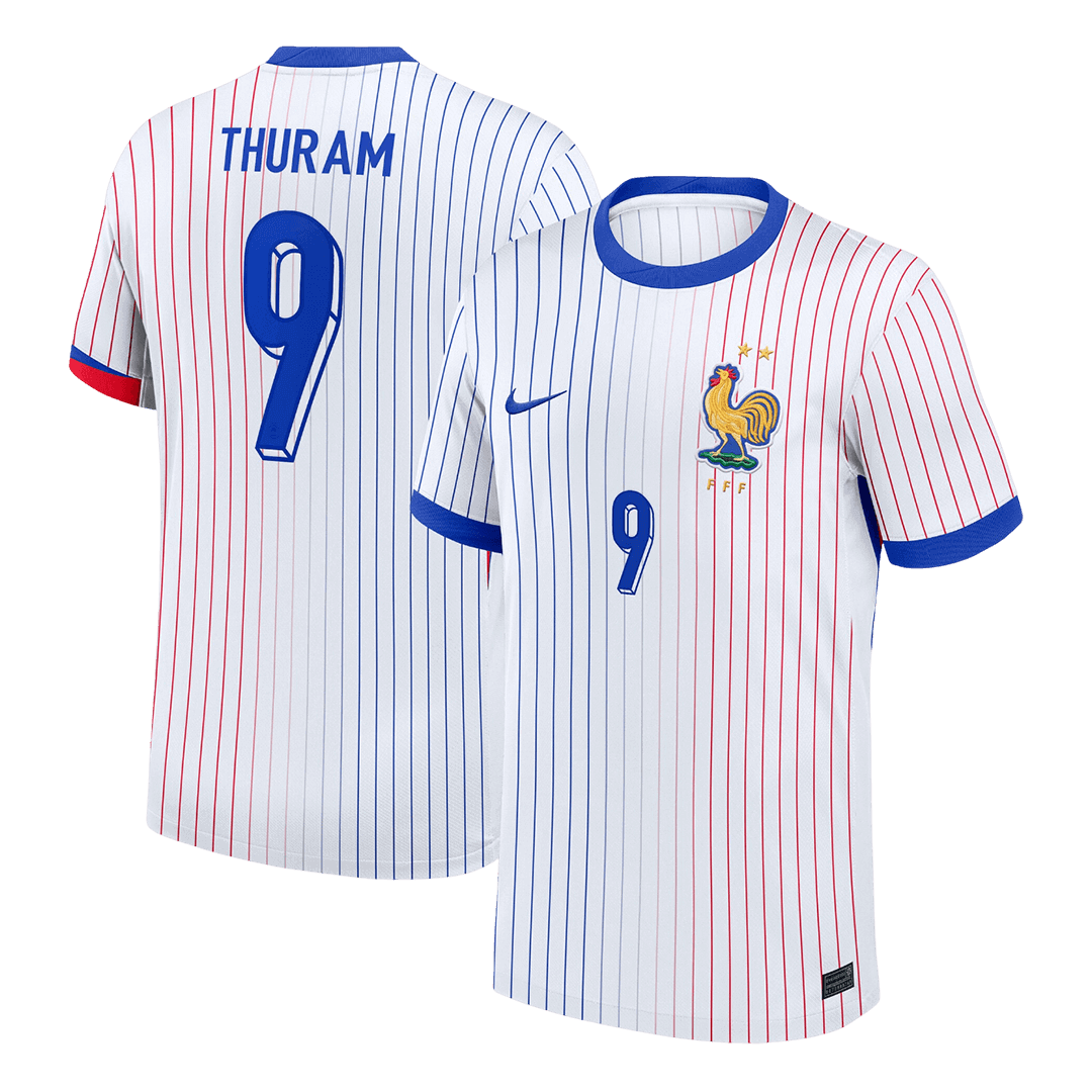 THURAM #9 France Away Soccer Jersey 2024