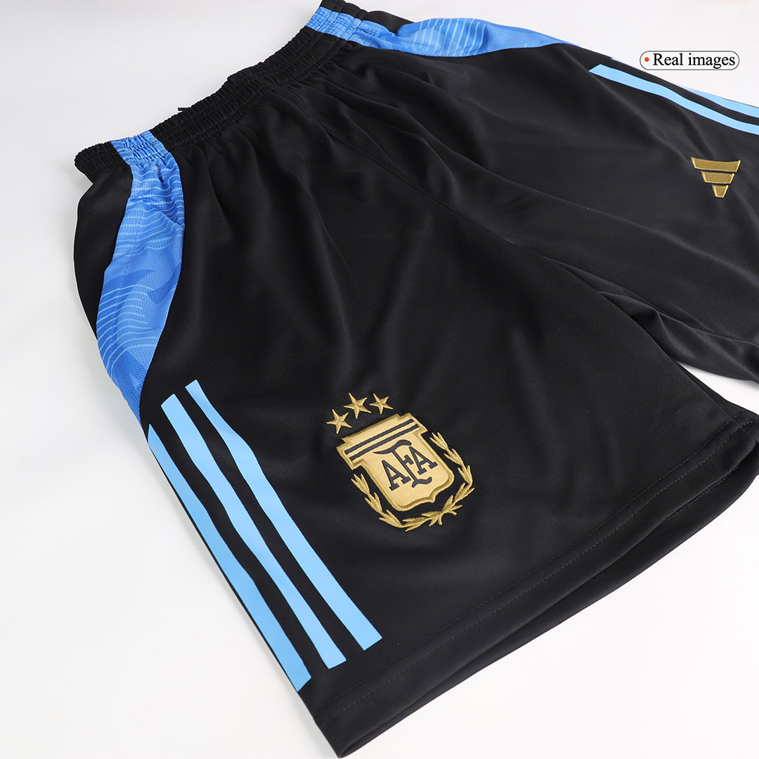 Argentina Pre-Match Soccer Shorts Copa America 2024 - Image 9