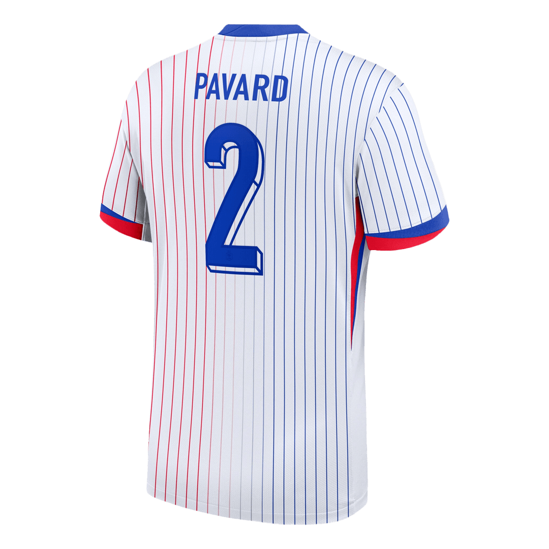 PAVARD #2 France Away Soccer Jersey 2024 - Image 3
