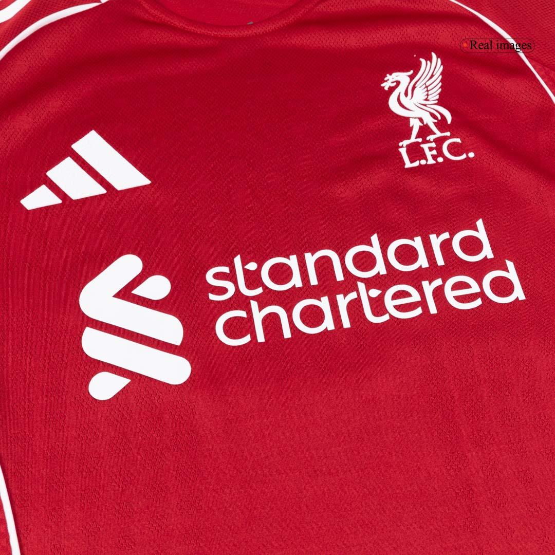 SZOBOSZLAI #8 Liverpool Home Soccer Jersey 2025/26 Player Version - Image 8