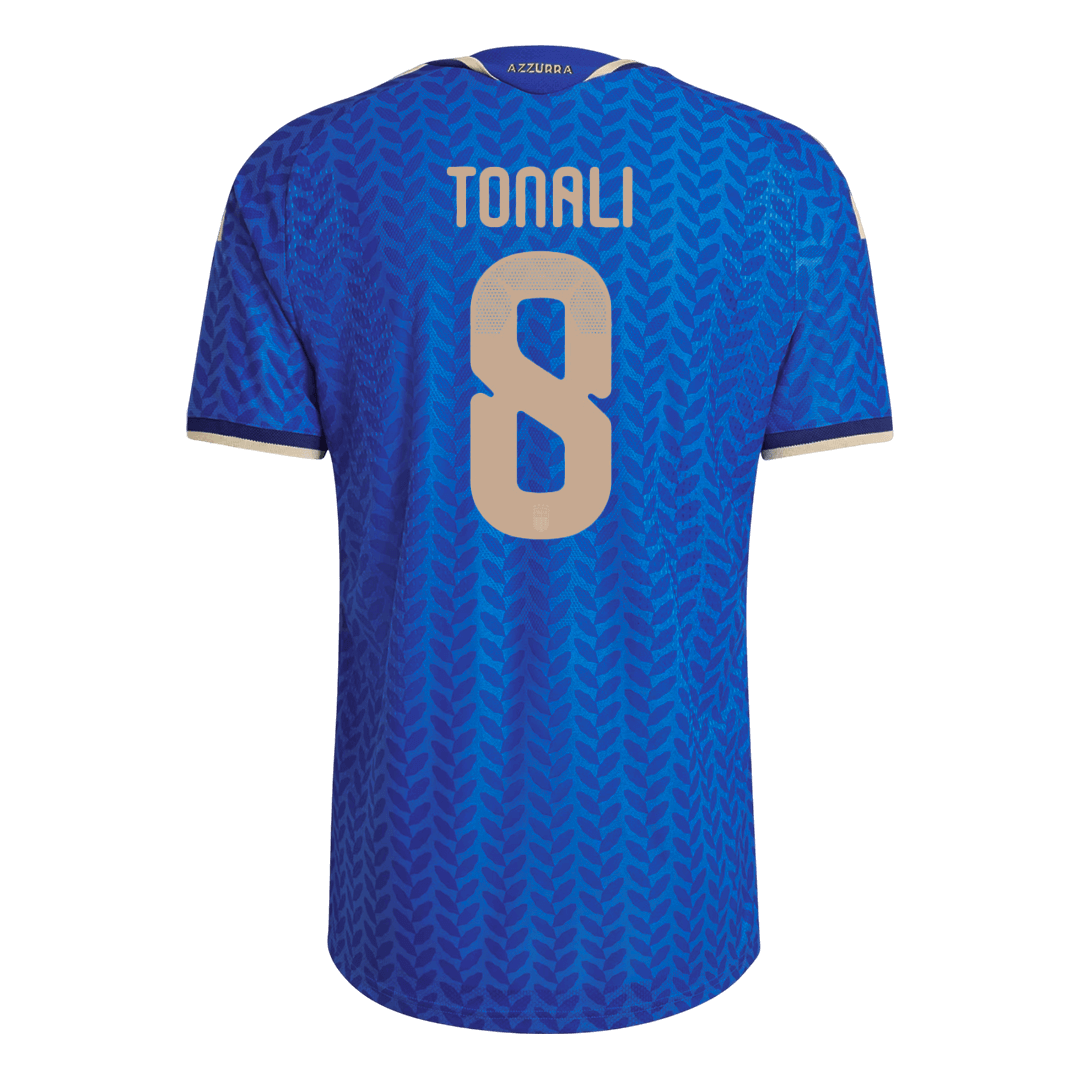 TONALI #8 Italy Home Soccer Jersey 2026 Player Version - Image 3