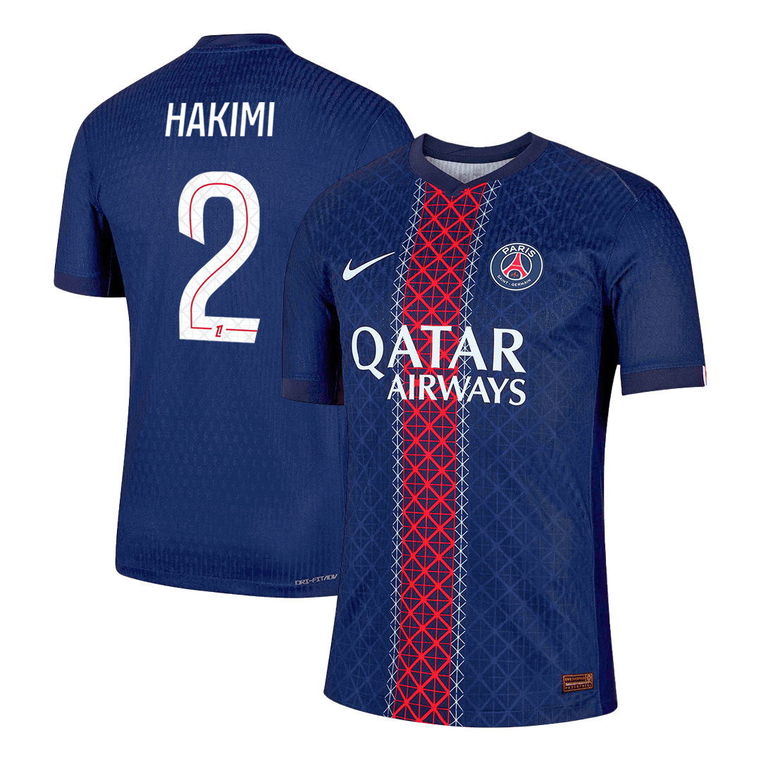 HAKIMI #2 PSG Home Soccer Jersey 2025/26 Player Version