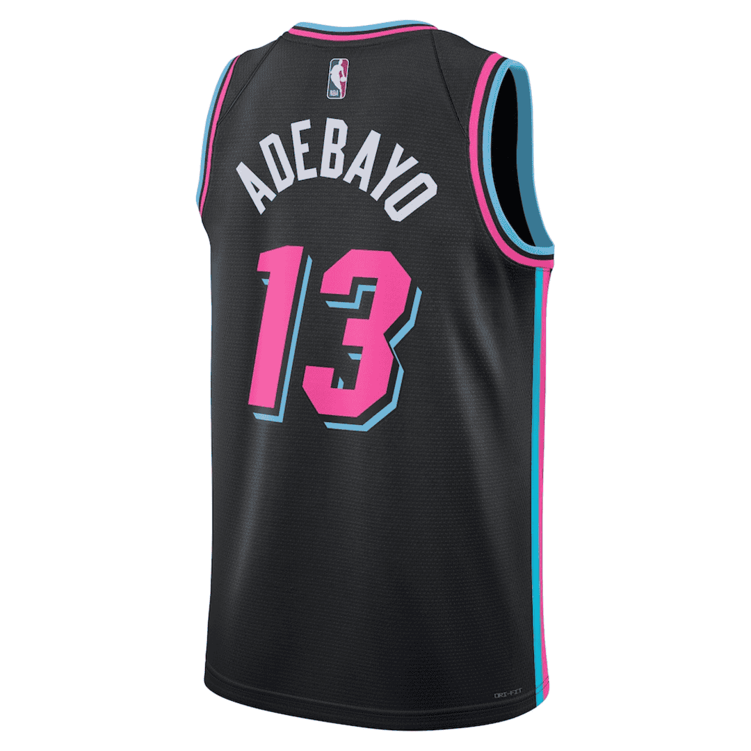Miami Heat ADEBAYO #13 Swingman NBA Jersey - City Edition - Image 3