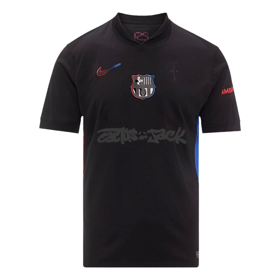 Barcelona X Travis Scott Away Soccer Jersey 2024/25 - Image 4