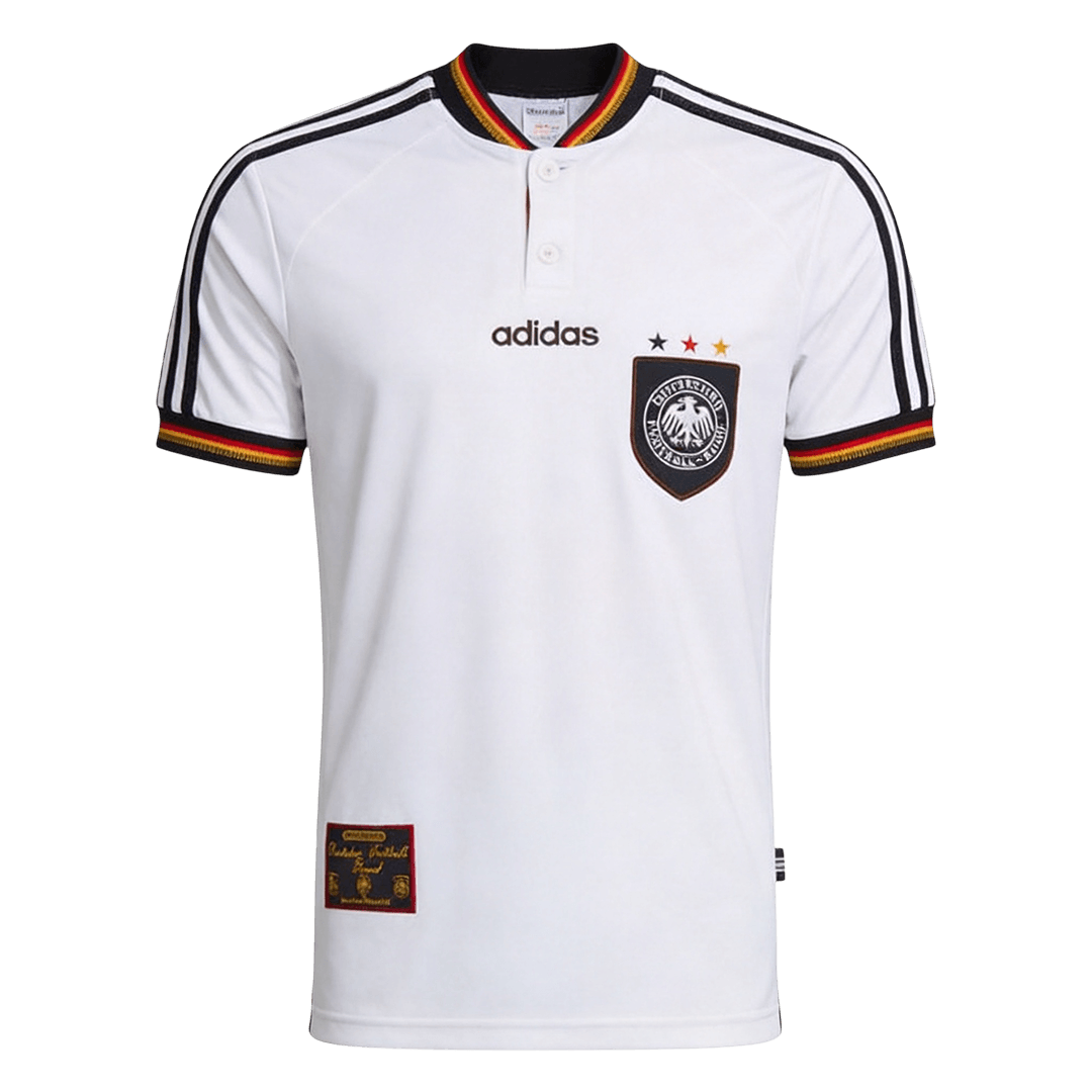 Retro 1996 Germany Home Soccer Jersey