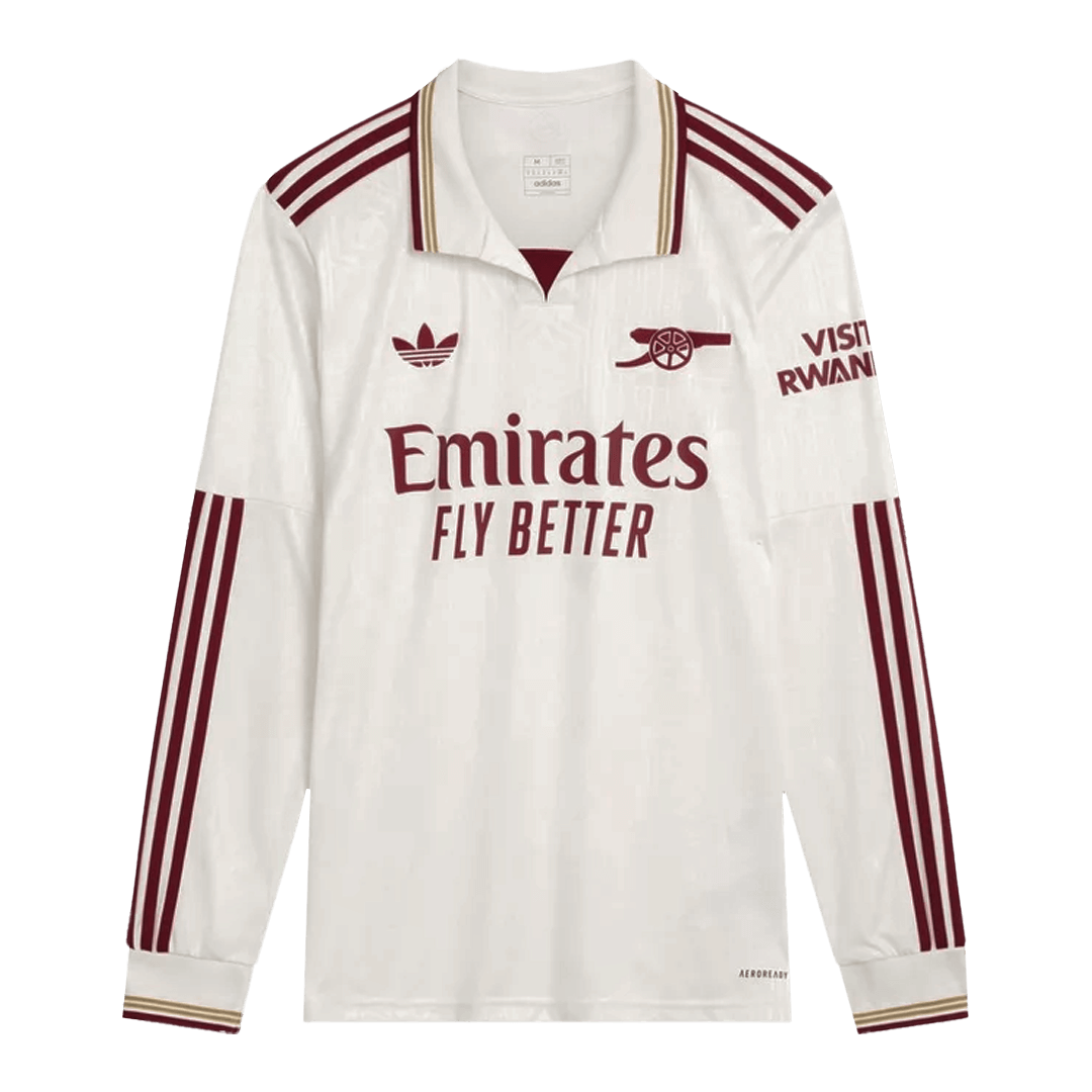 Arsenal Third Away Long Sleeve Soccer Jersey 2025/26 - Image 4
