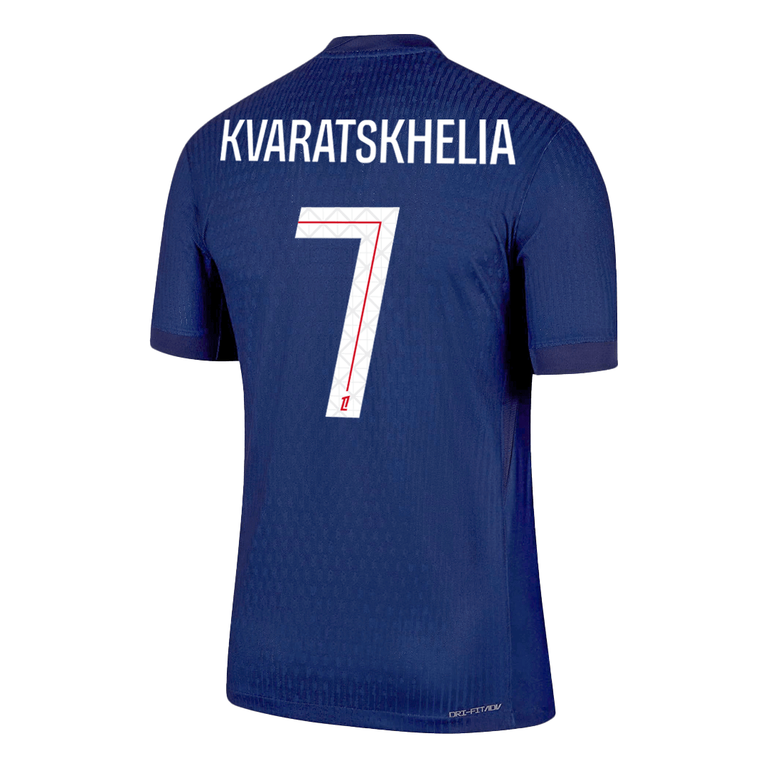 Authentic KVARATSKHELIA #7 PSG Home Soccer Jersey 2025/26 - Image 3