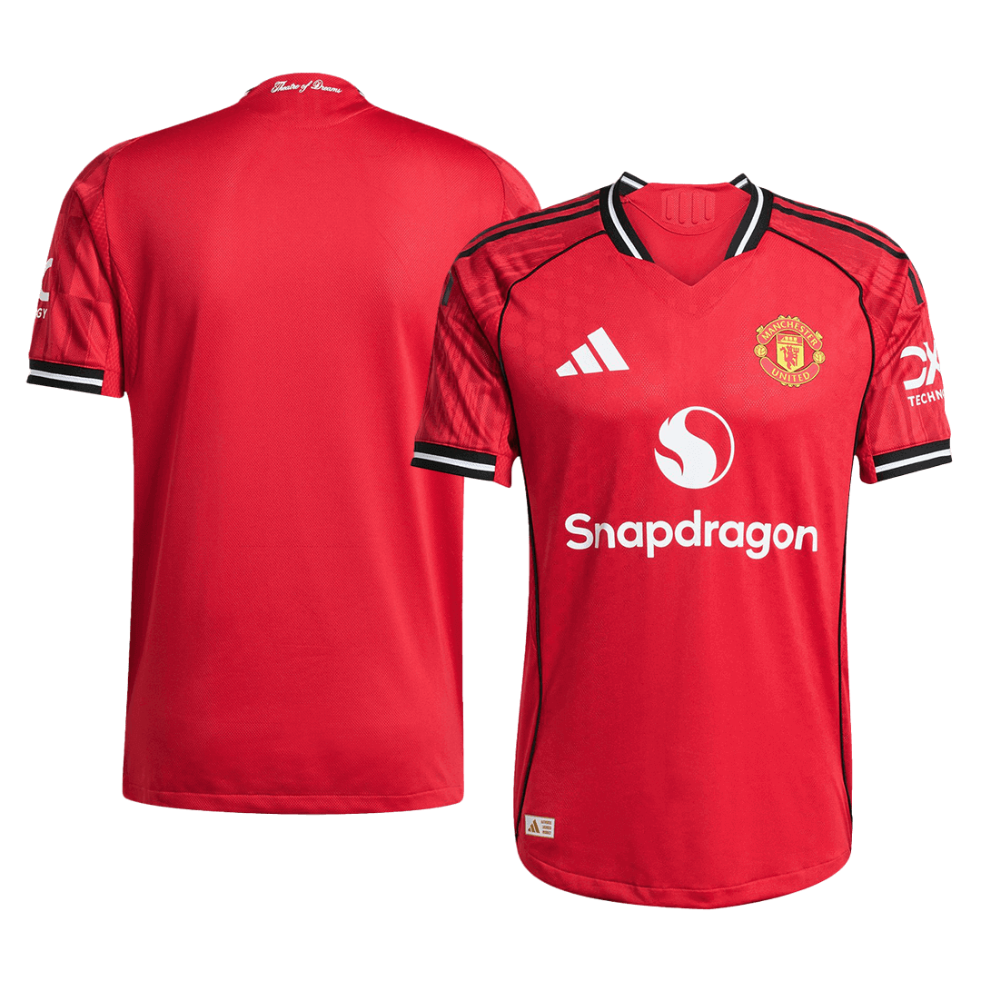 Manchester United Home Soccer Jersey 2025/26 Player Version - Image 3