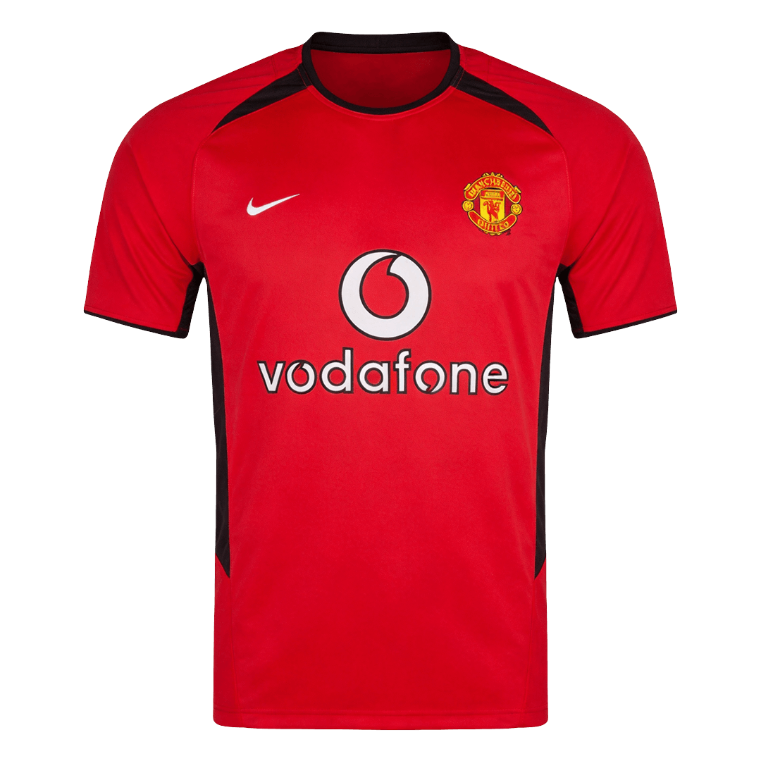 Retro 2002/04 Manchester United Home Soccer Jersey