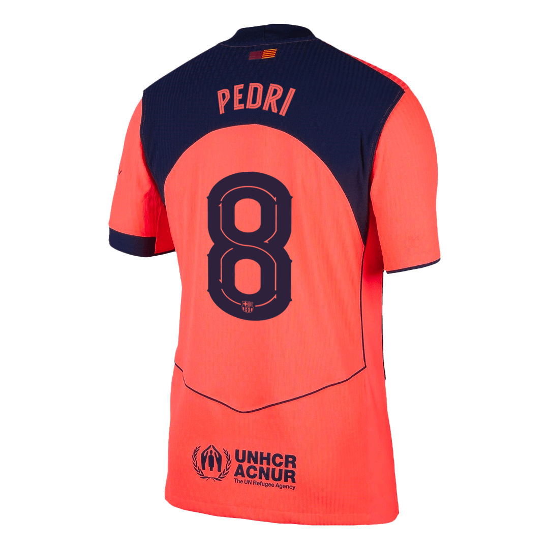 PEDRI #8 Barcelona Third Away Soccer Jersey 2025/26 - UCL Player Version - Image 3