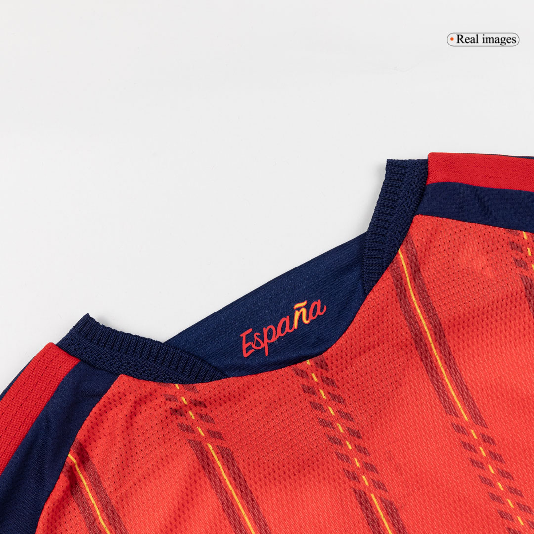 Spain Home Long Sleeve Soccer Jersey 2026 - Image 11