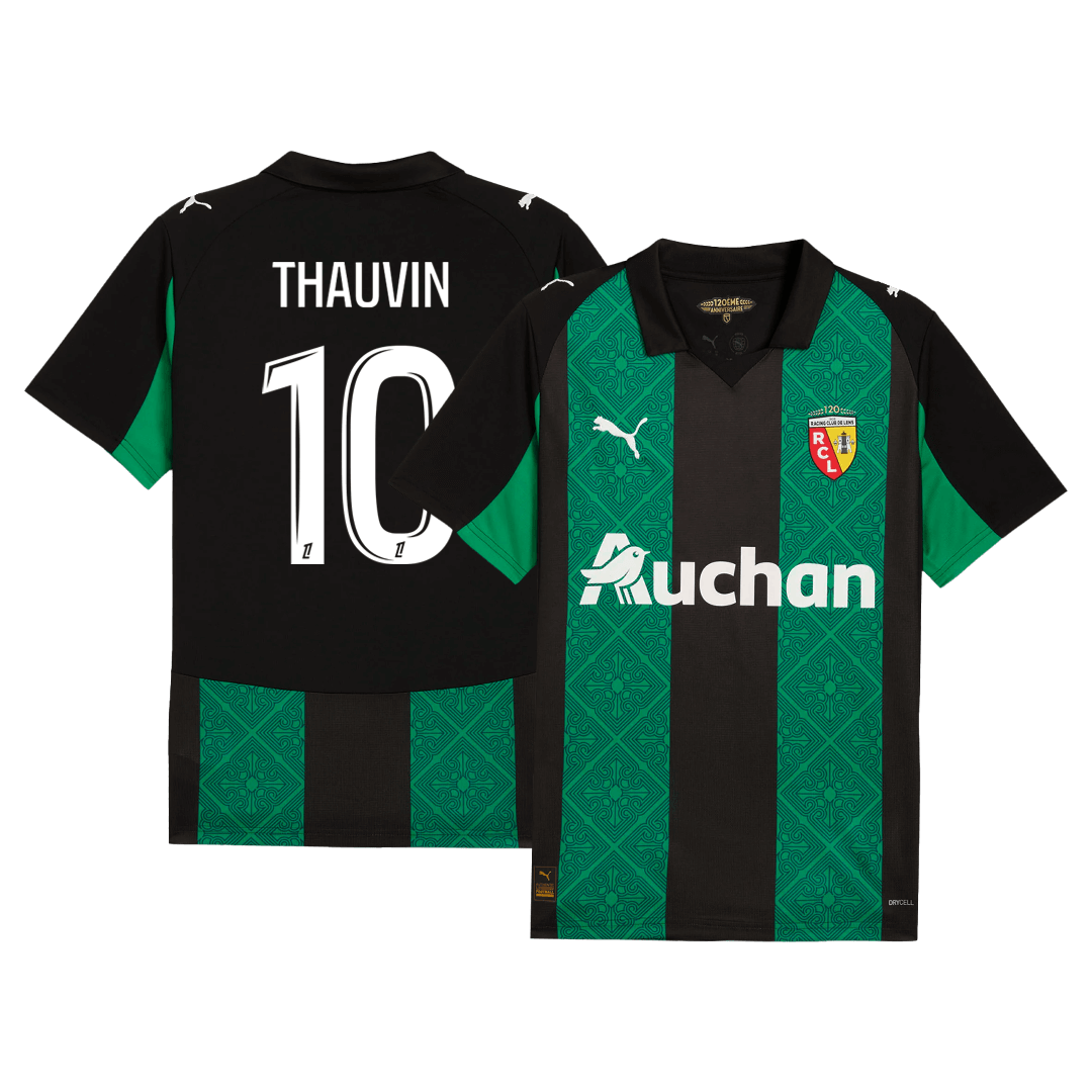THAUVIN #10 RC Lens Away Soccer Jersey 2025/26