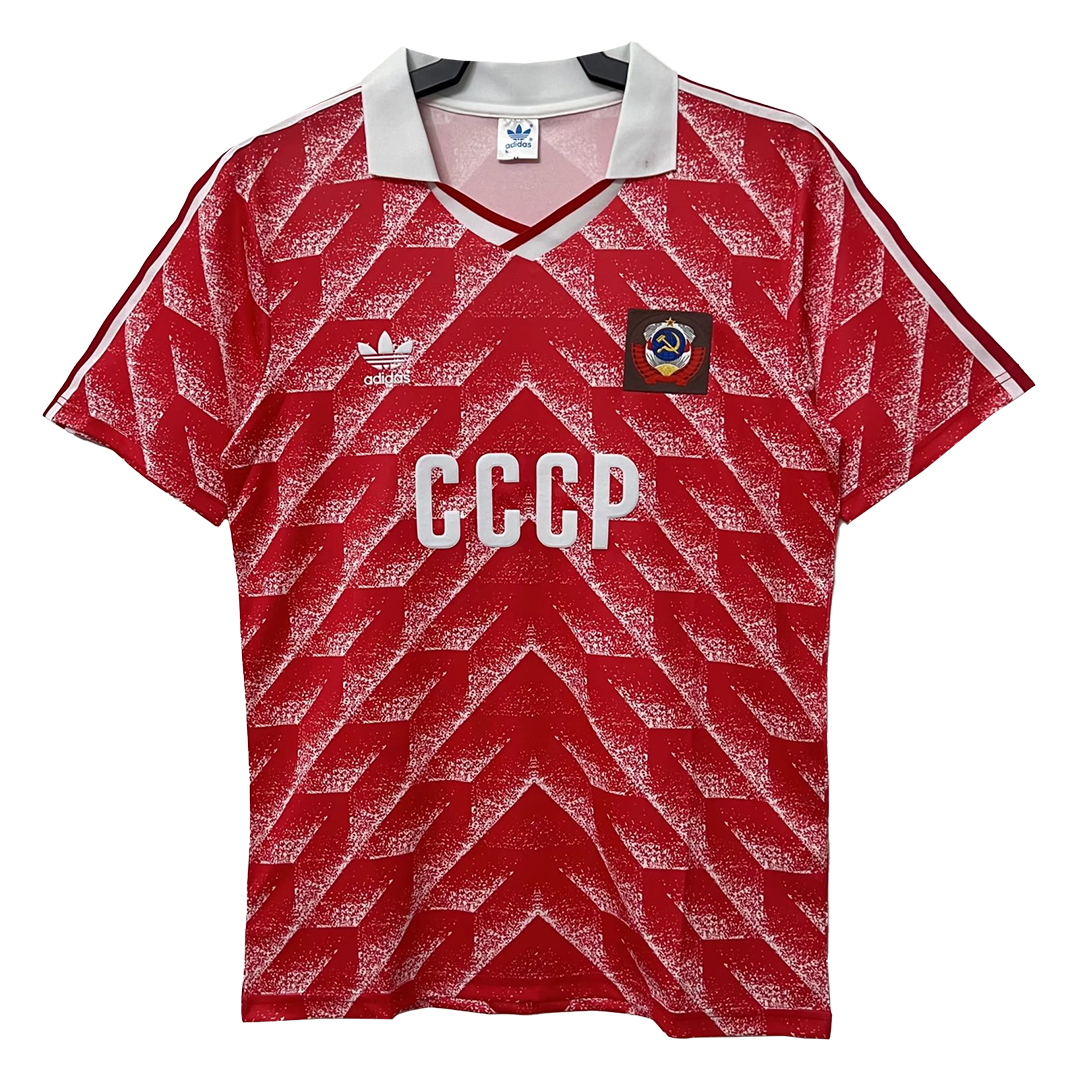 Retro 1987/88 Soviet Union Home Soccer Jersey