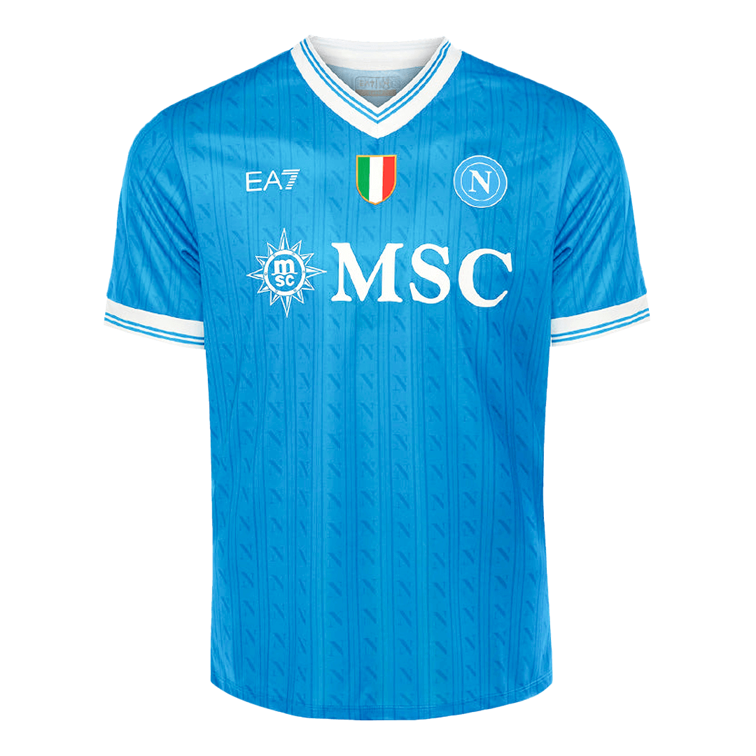 LUKAKU #9 Napoli Home Soccer Jersey 2025/26 - Image 4