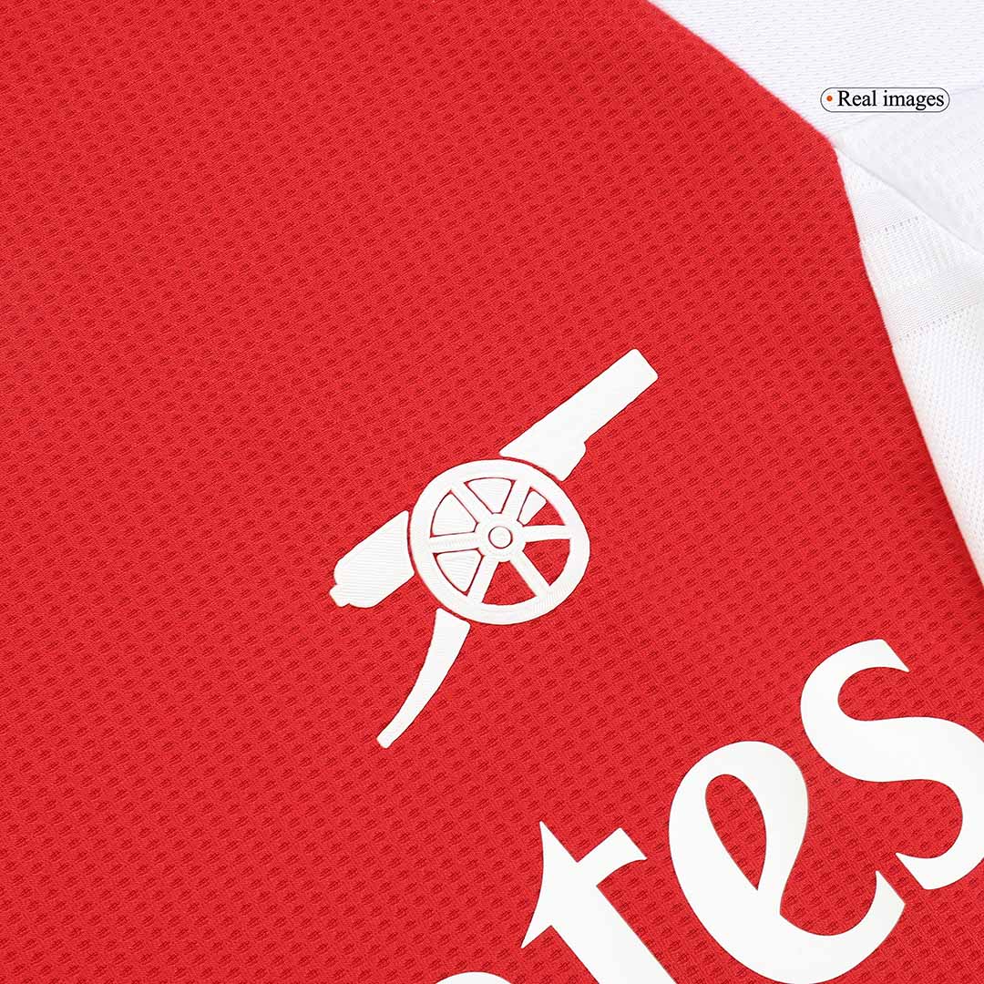 SALIBA #2 Arsenal Home Soccer Jersey 2024/25 Player Version - Image 3