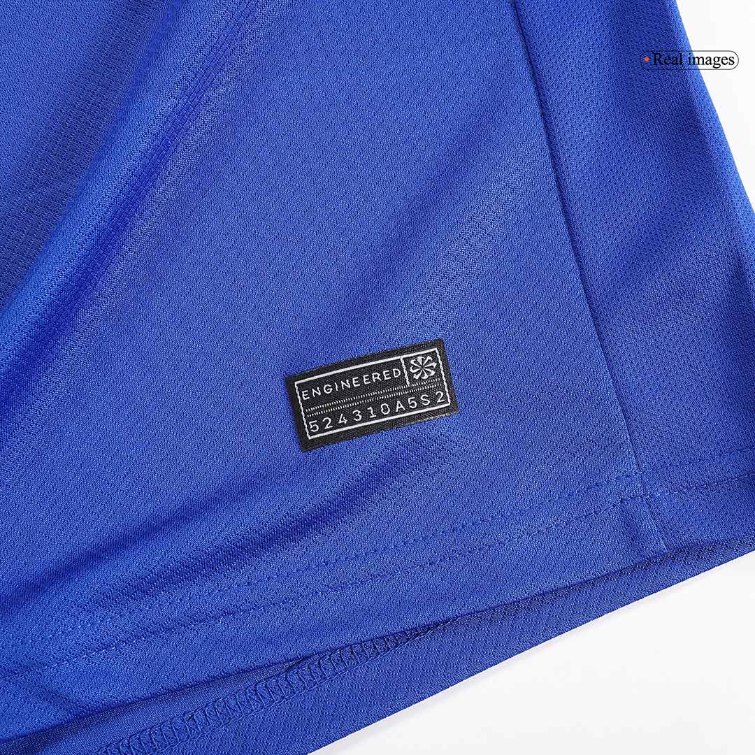 Kid's France Home Soccer Jersey Kit(Jersey+Shorts) Euro 2024 - Image 12