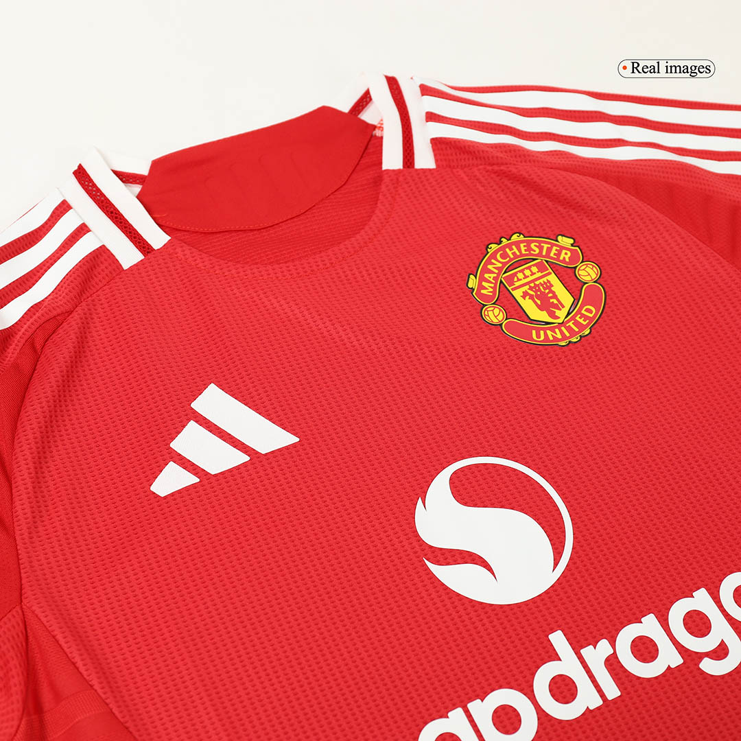 MOUNT #7 Manchester United Home Soccer Jersey 2024/25 Player Version - Image 2