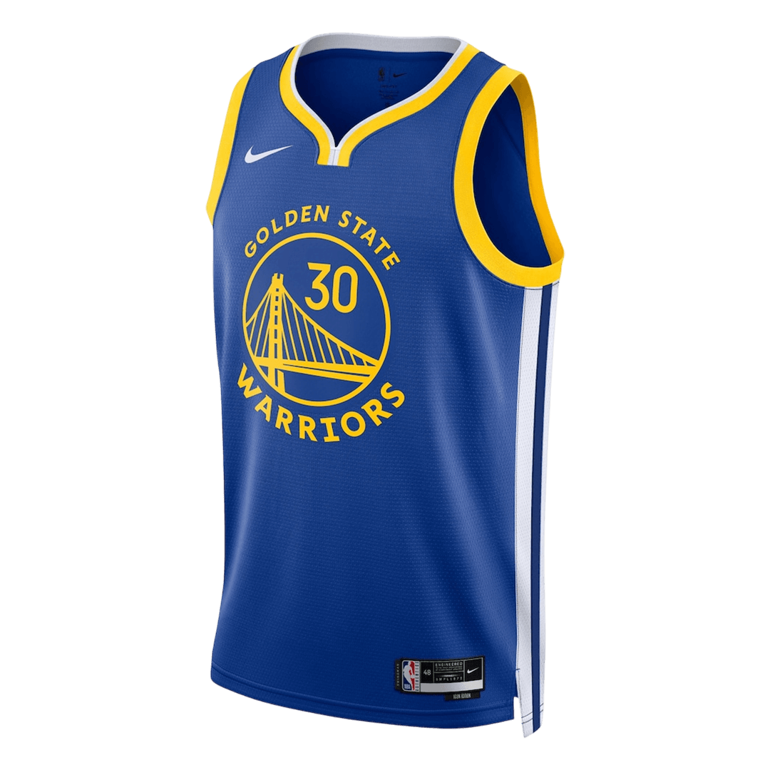 Golden State Warriors Curry #30 Swingman NBA Jersey - Icon Edition - Image 2
