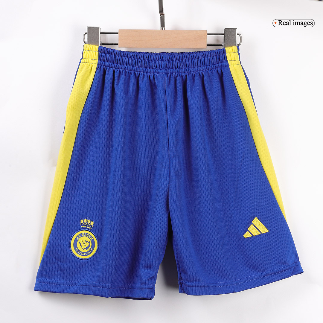 Kid's RONALDO #7 Al Nassr Home Soccer Jersey Kit(Jersey+Shorts+Socks) 2024/25 - Image 6