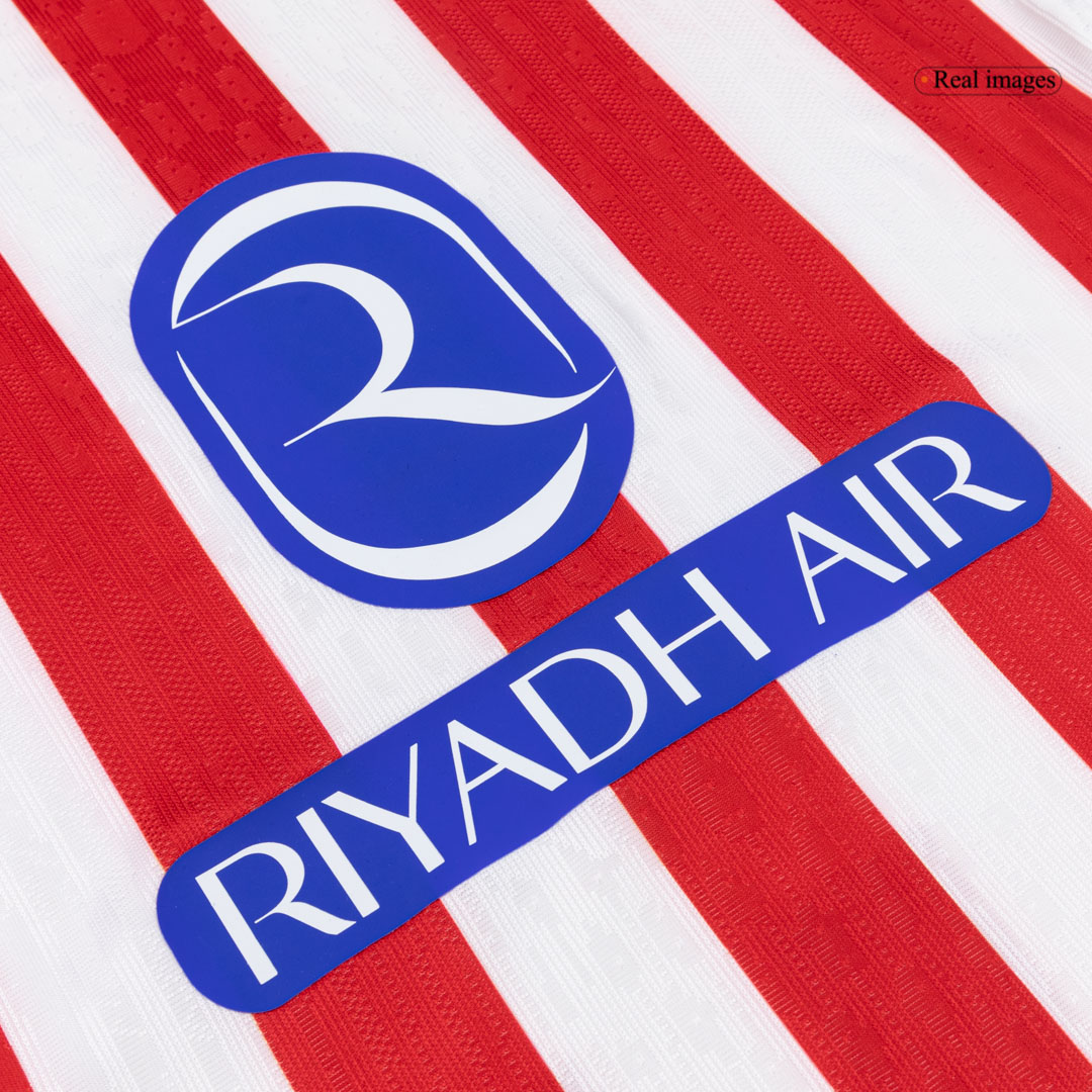 SØRLOTH #9 Atletico Madrid Home Soccer Jersey 2025/26 Player Version - Image 7