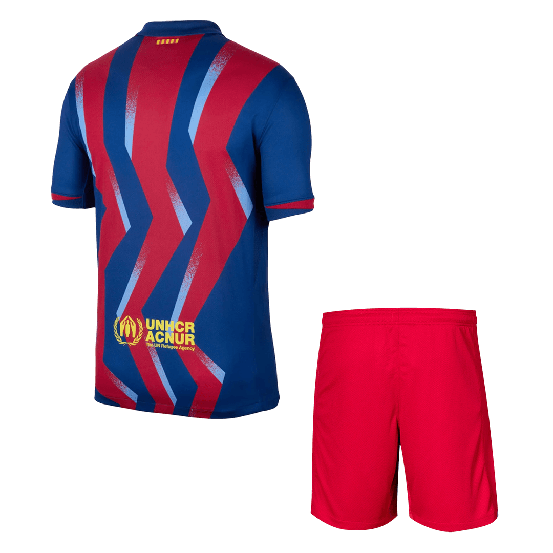 Barcelona Fourth Away Soccer Jersey Kit(Jersey+Shorts) 2025/26 - Image 2