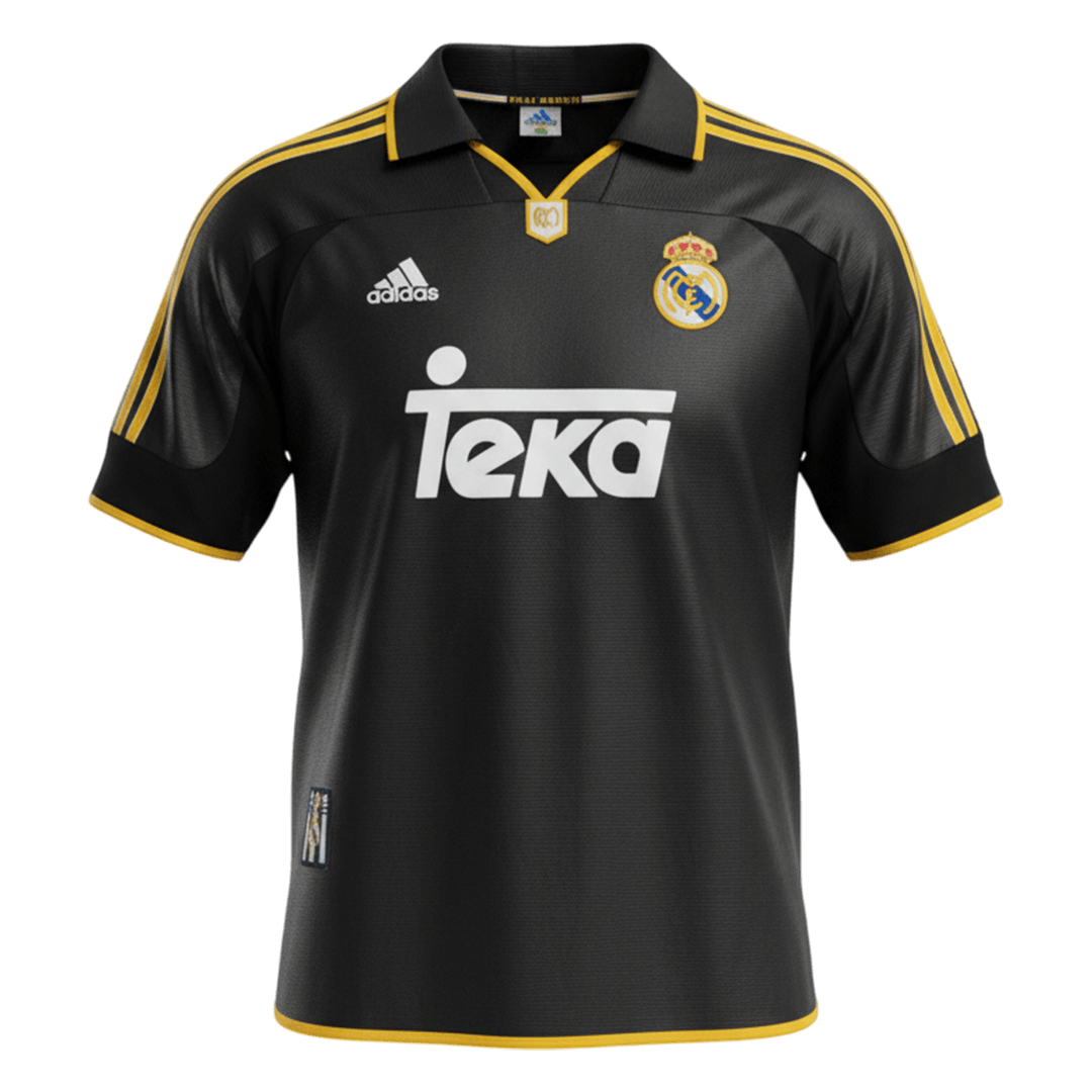 Retro 1999/01 Real Madrid Away Soccer Jersey - Image 4