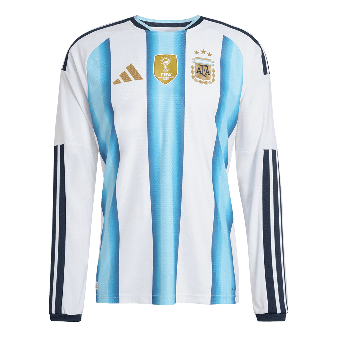 Argentina Home Long Sleeve Soccer Jersey 2026 - Image 4
