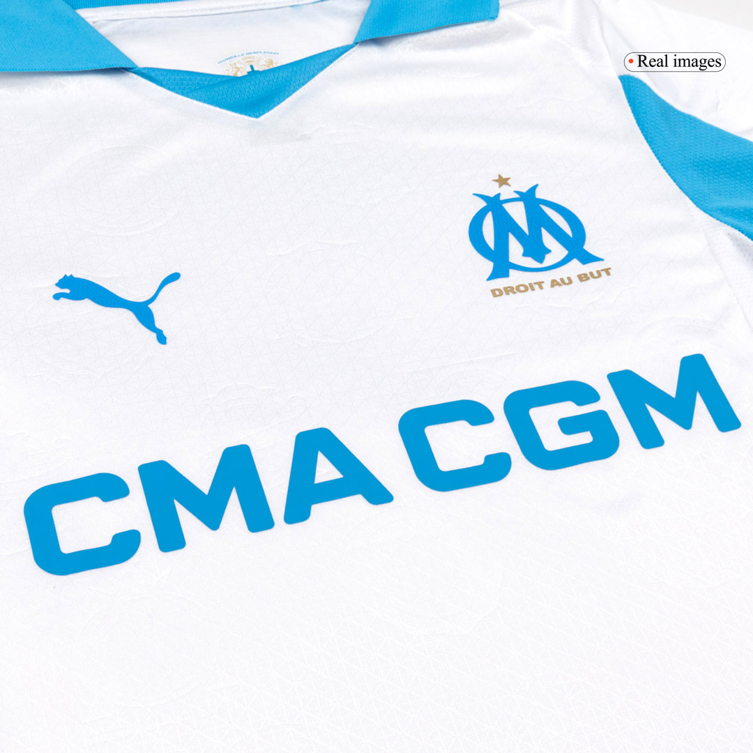 Authentic Marseille Home Soccer Jersey 2025/26 - Image 8