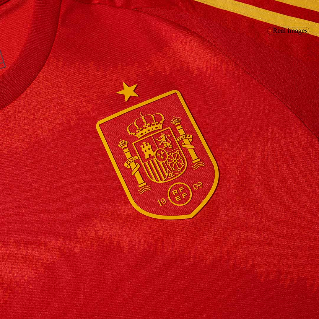 Spain Home Soccer Jersey Euro 2024 - Image 7